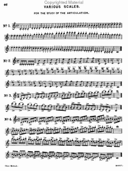 Methods & Treatises Oboe - 3 volumes - France 1800-1860
