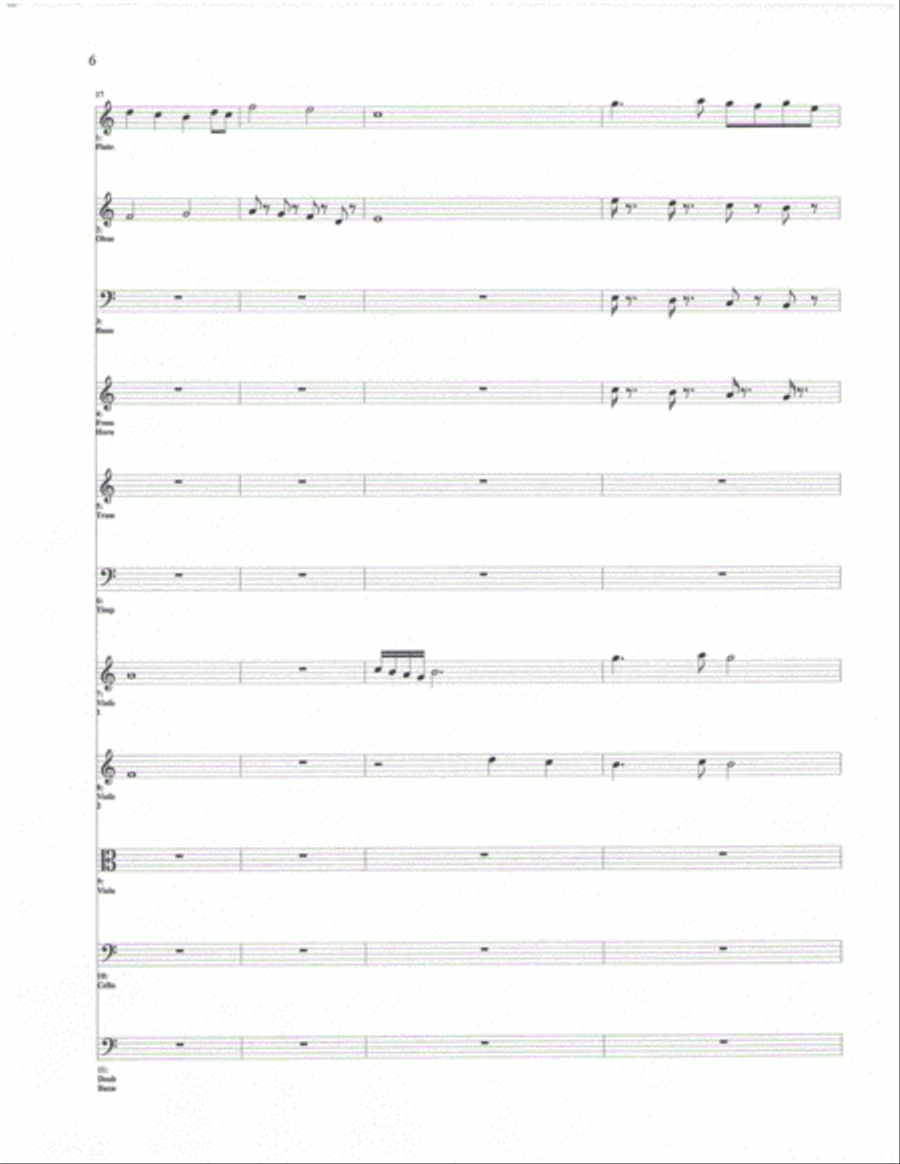 Timaeus 1st Movement Timaeus 1st Movement Small Ensemble scores gallery preview page 6