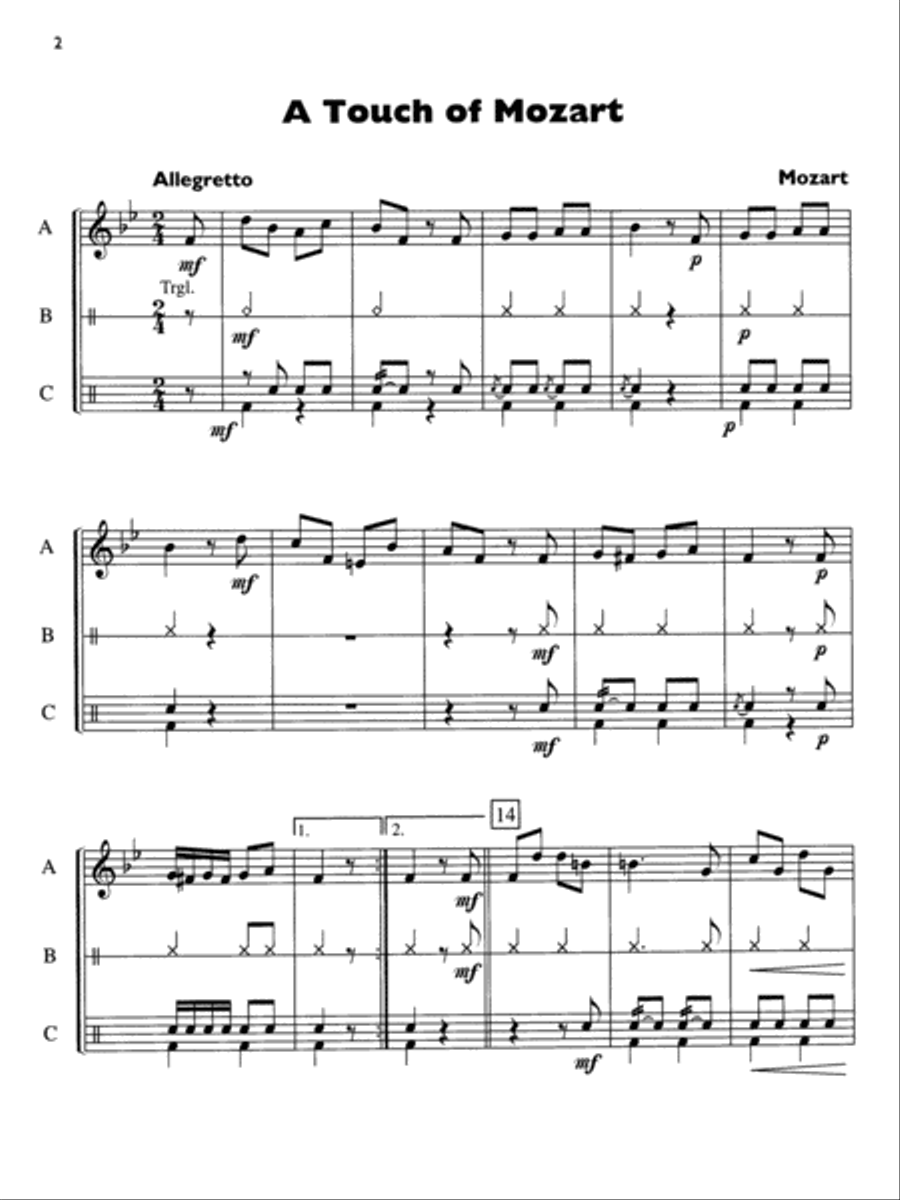 Yamaha Band Ensembles, Book 3 Concert Band Methods scores gallery preview page 3