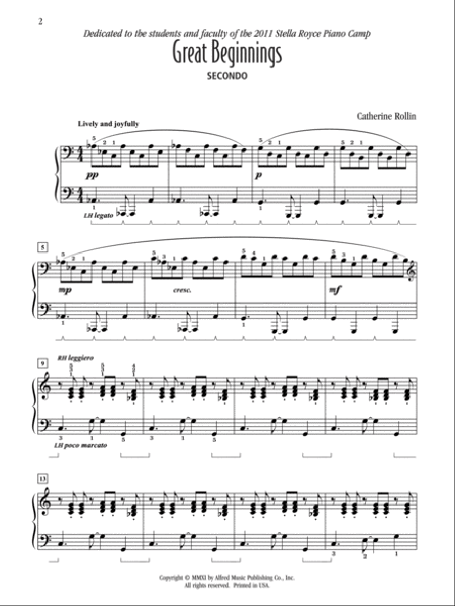 Great Beginnings Great Beginnings Small Ensemble scores gallery preview page 4