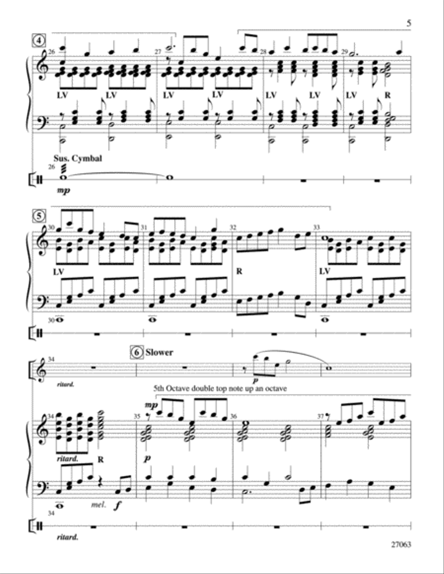 All Nature Sings Handbell Choir scores gallery preview page 5