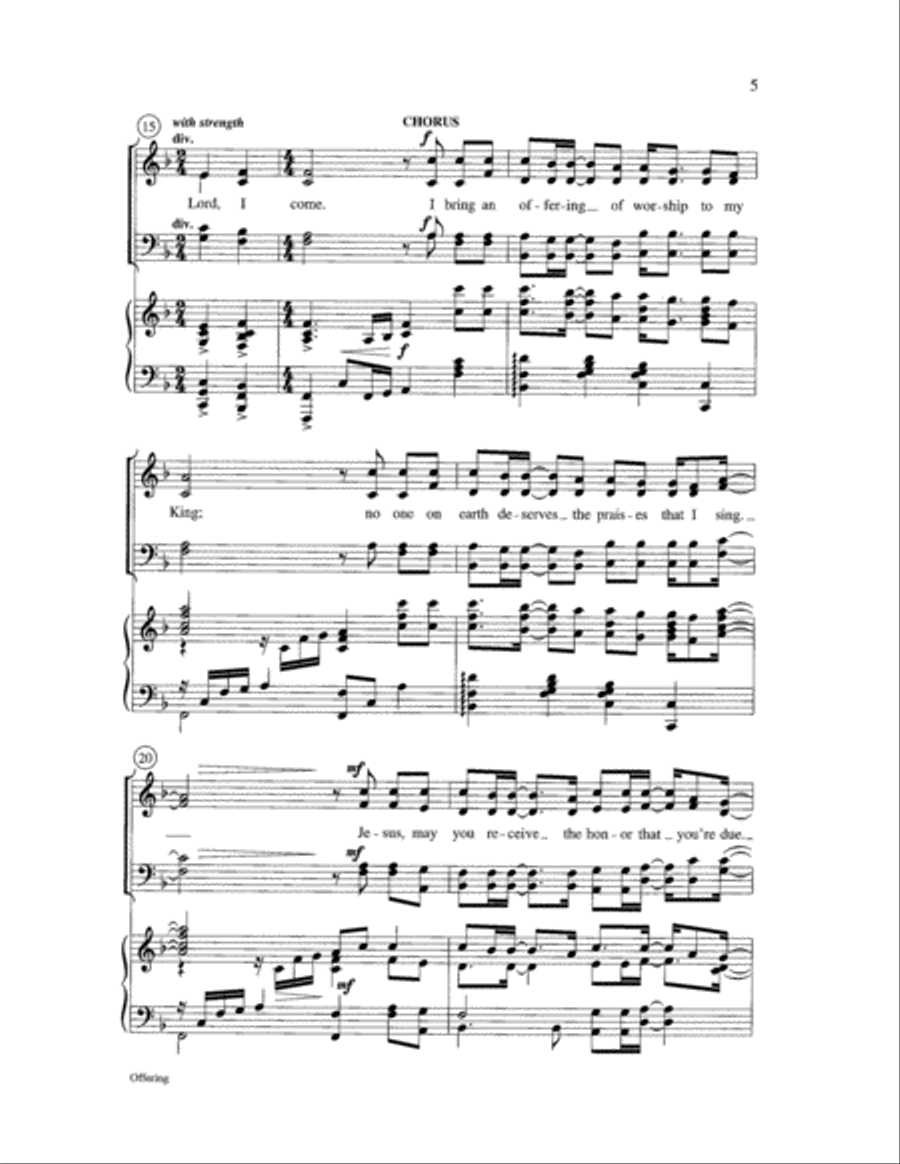 Offering 4-Part scores gallery preview page 5