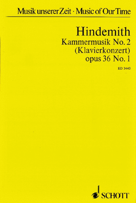 Kammermusik #2 Op. 36, No. 1