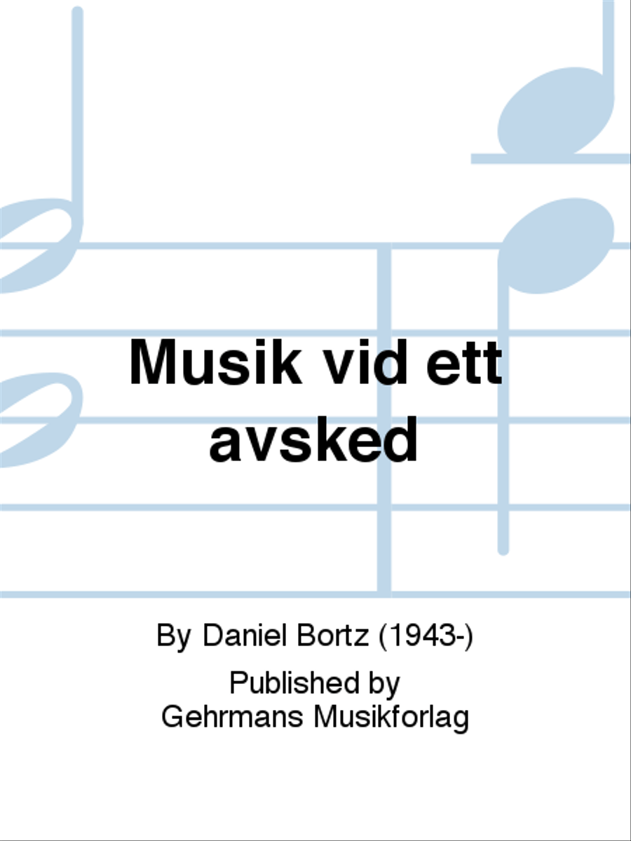 Musik vid ett avsked