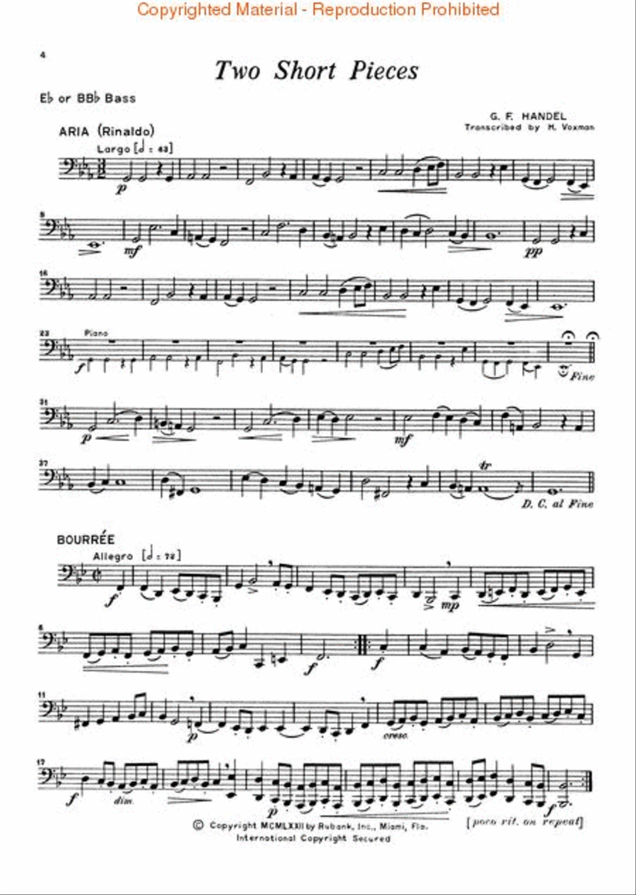 Concert and Contest Collection for Bass/Tuba (B.C.) Concert Band Methods scores gallery preview page 3