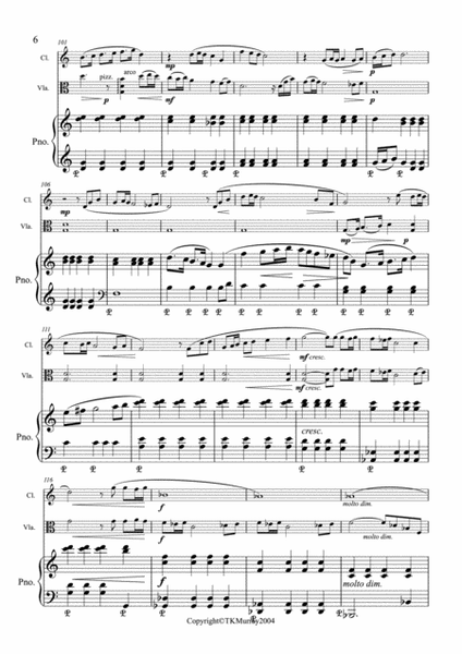 Murray - Rondo - Clarinet, Viola & Piano