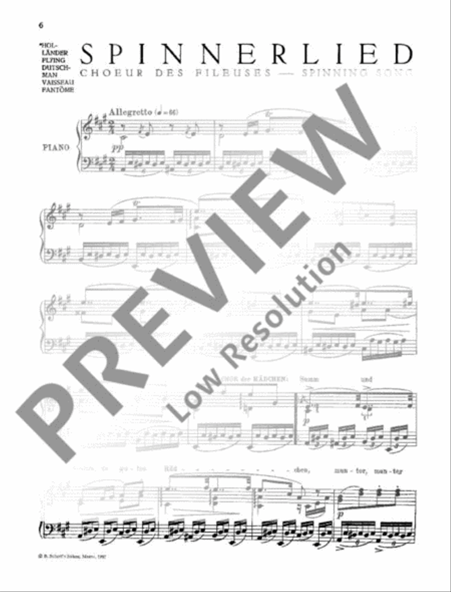 Unser Wagner Unser Wagner Piano Solo scores gallery preview page 7