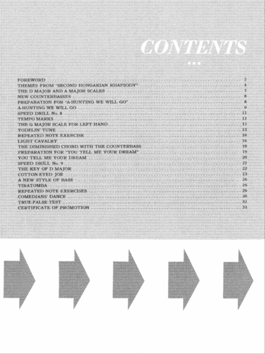 Palmer-Hughes Prep Accordion Course, Book 4A Accordion scores gallery preview page 2