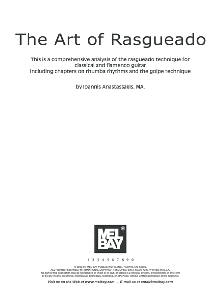 The Art of Rasgueado