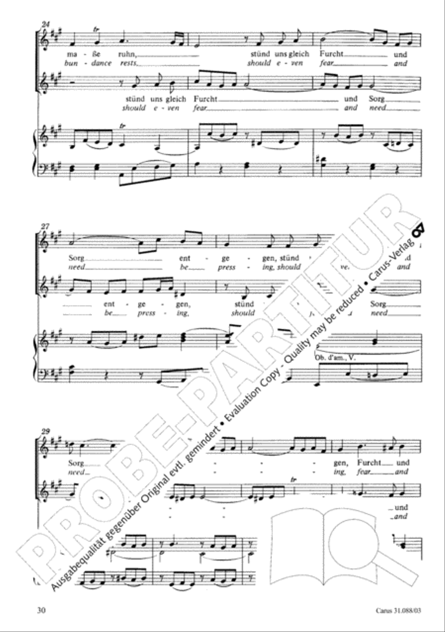 See now, as fishermen I will send you (Siehe, ich will viel Fischer aussenden) 4-Part scores gallery preview page 31