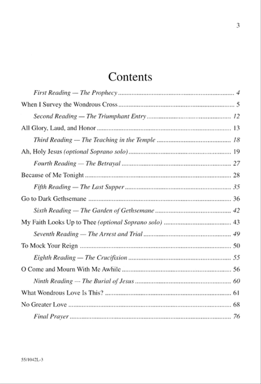 No Greater Love 3-Part scores gallery preview page 5