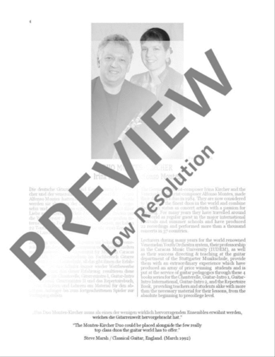 Guitar-Intro Guitar Ensemble scores gallery preview page 5