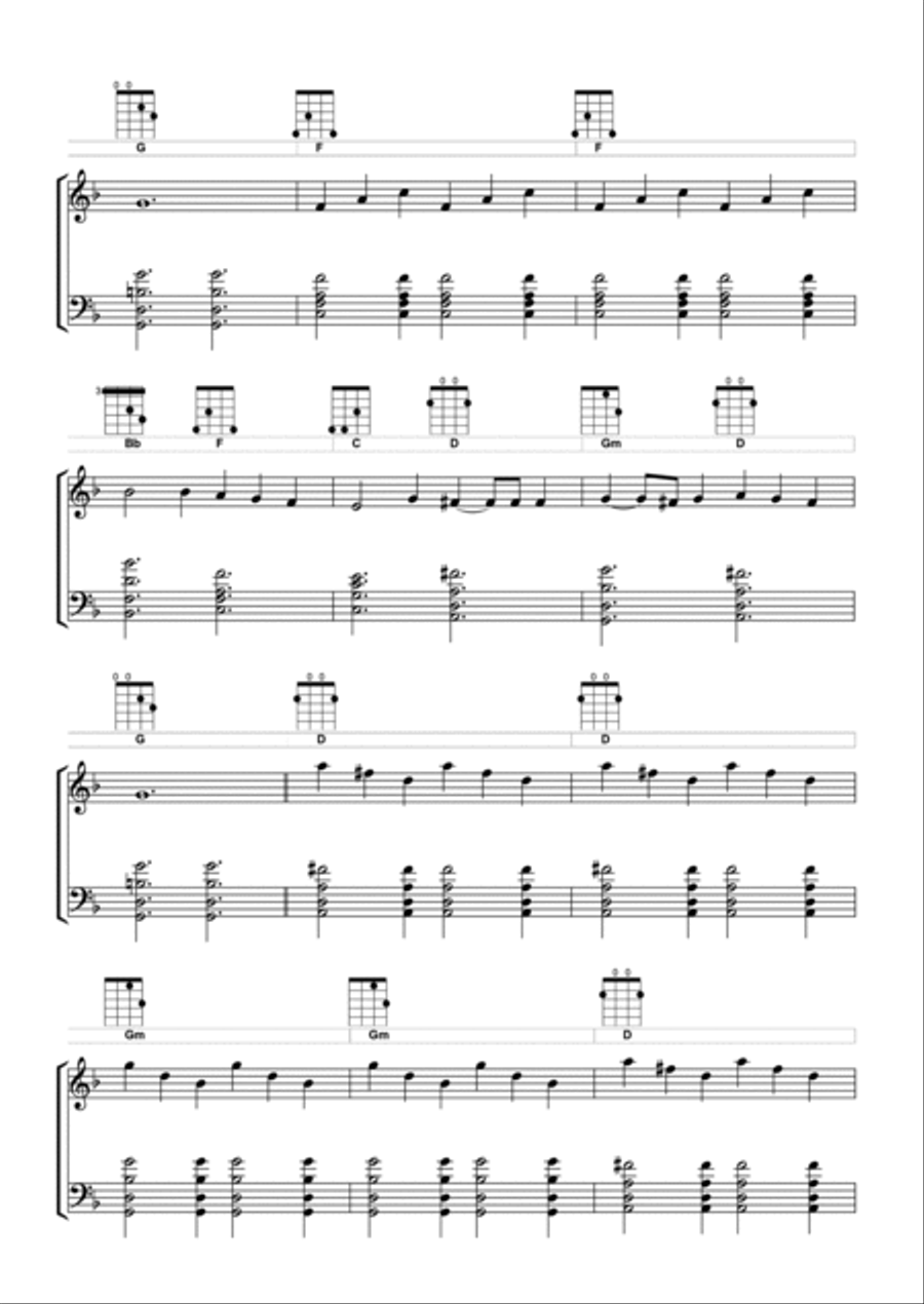 Chi passa per ’sta strada Large Ensemble scores gallery preview page 4