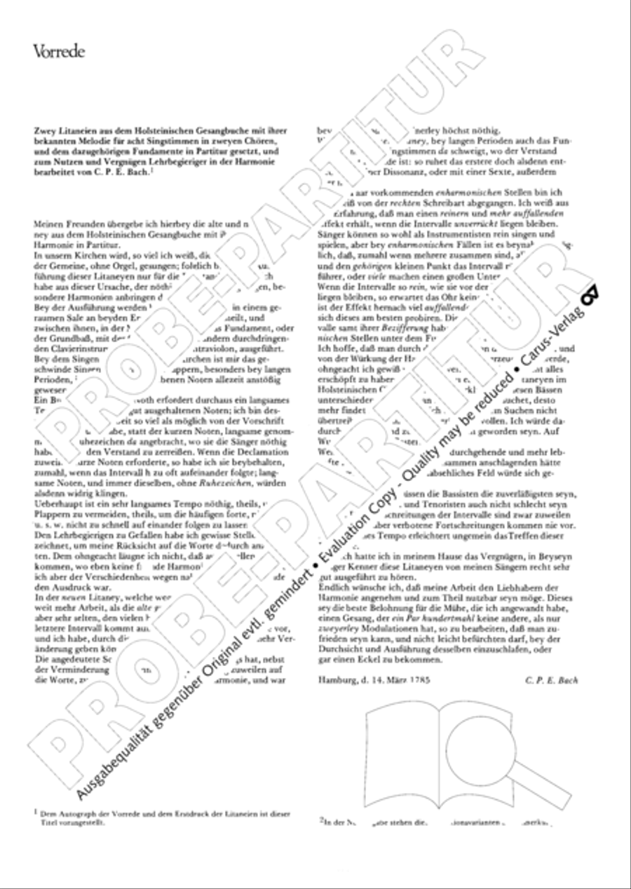 Lord of all, be merciful (Die alte Litanei 1) 4-Part scores gallery preview page 4