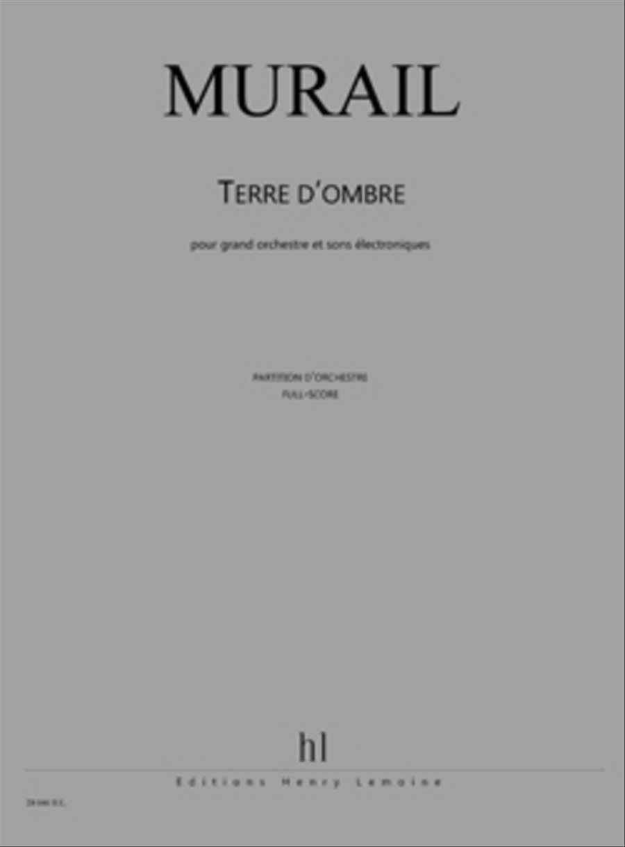Terre D'Ombre Terre D'Ombre Orchestra scores gallery preview page 1