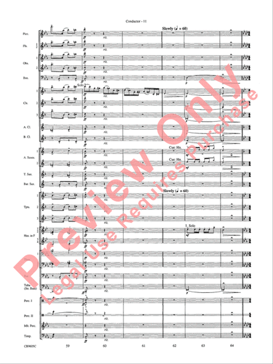 The Symphonic Gershwin The Symphonic Gershwin Concert Band scores gallery preview page 15