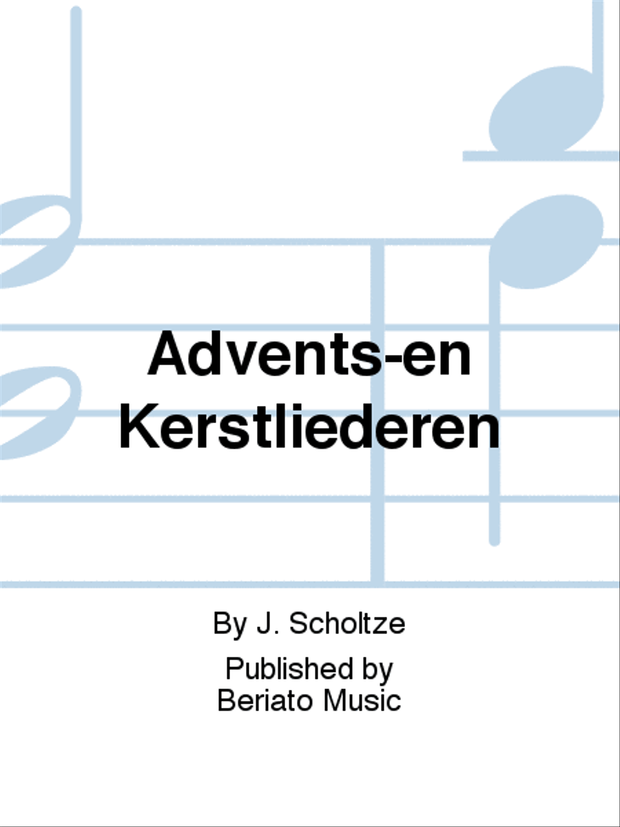 Advents-en Kerstliederen Voice Solo scores gallery preview page 1