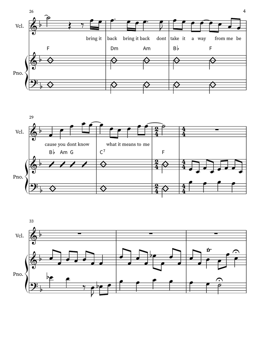 Love Of My Life Love Of My Life Tenor Voice scores gallery preview page 4