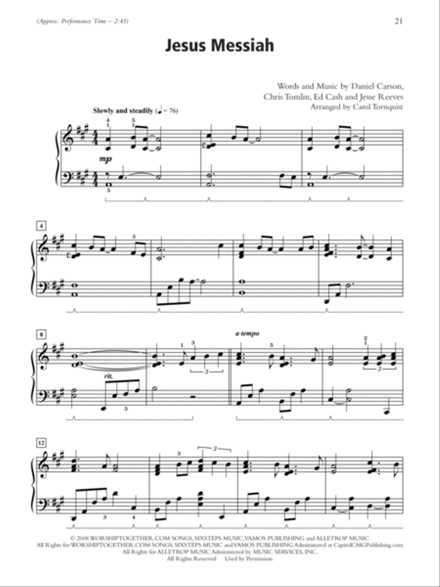 What Praise Can I Play for Christmas? Piano Solo scores gallery preview page 9
