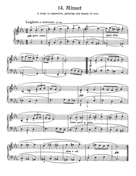 Minuet In C Minor, BWV Appendix 121