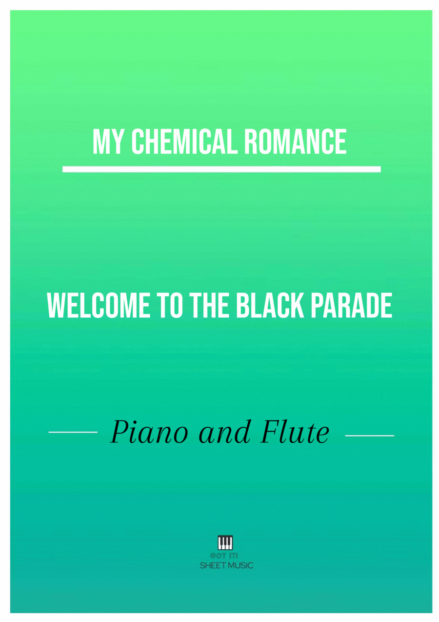 Welcome To The Black Parade Small Ensemble scores gallery preview page 1