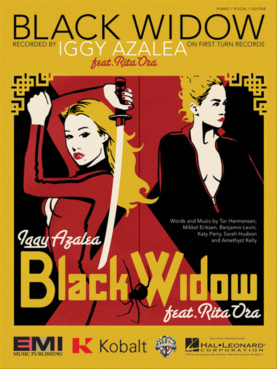 Black Widow Black Widow Piano, Vocal, Guitar scores gallery preview page 1