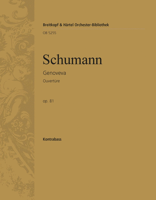 Book cover for Genoveva Op. 81