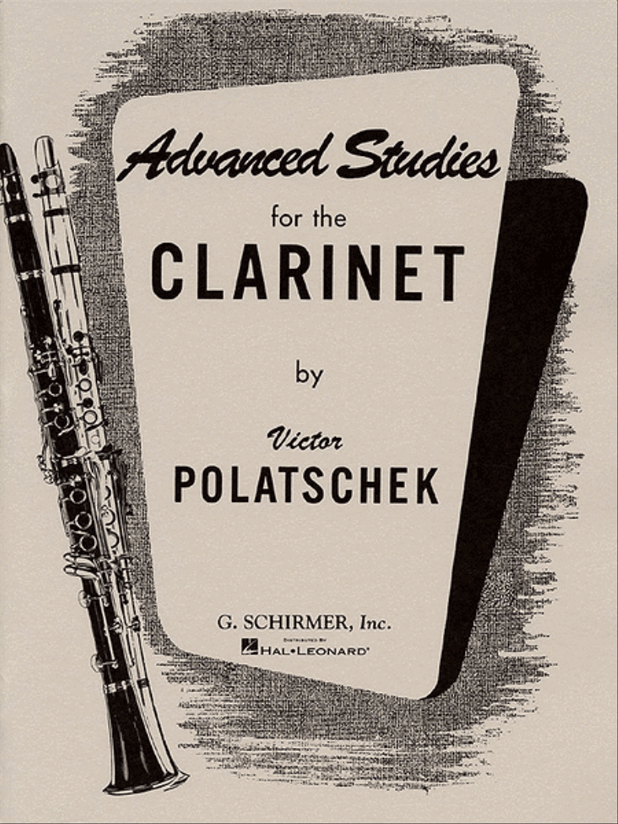 Advanced Studies Clarinet scores gallery preview page 1