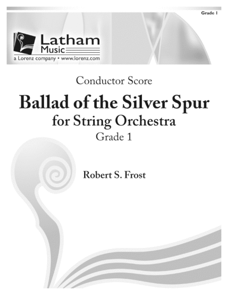 Ballad of the Silver Spur for String Orchestra - Score image number null