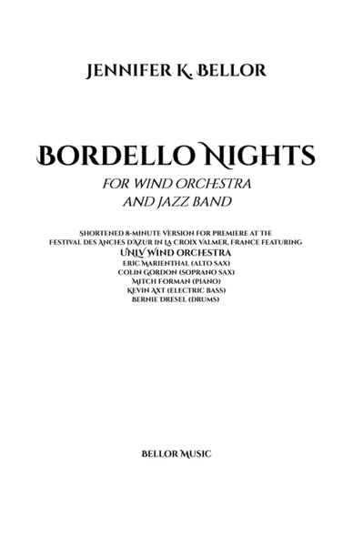 Bordello Nights (2016) - wind orchestra feat. jazz combo (8-minute version)