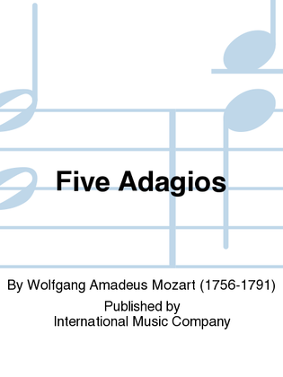 Book cover for Five Adagios