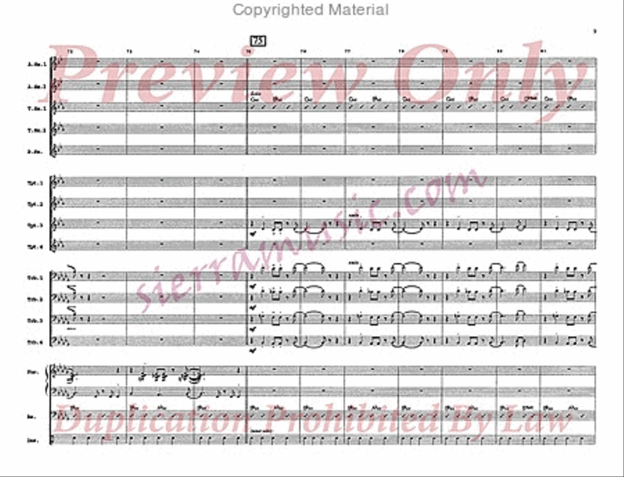 Shadrack Big Band scores gallery preview page 10
