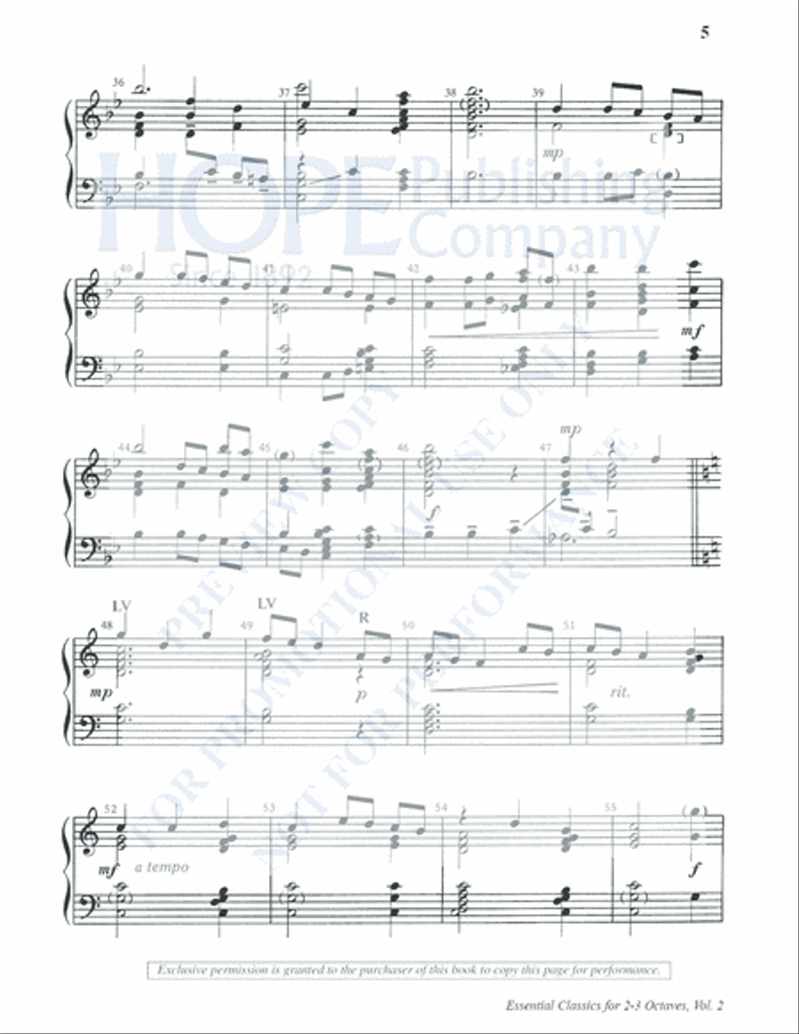 Essential Classics for 2-3 Octaves, Vol. 2 (Reproducible) Reproducible Packs scores gallery preview page 8