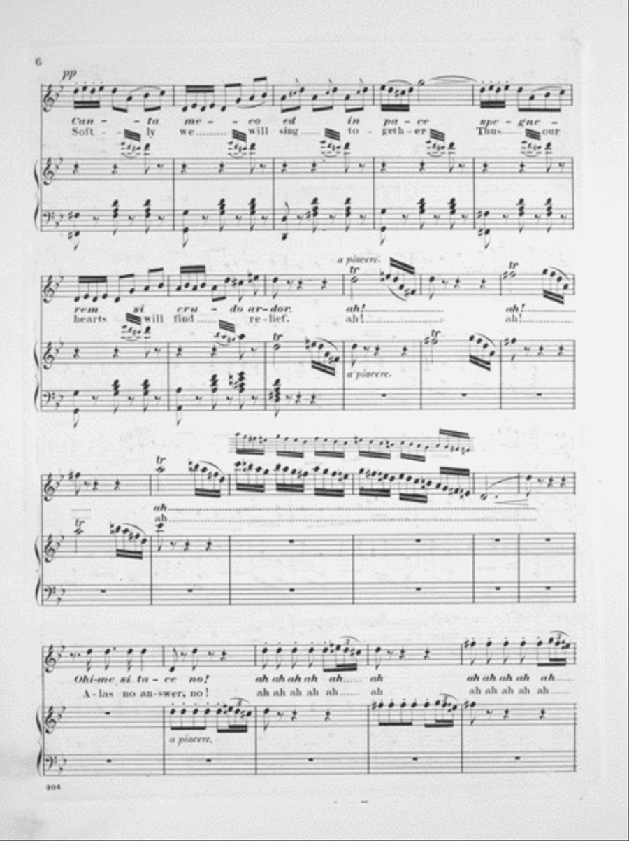 L'Usignuolo. The Nightingale. Canzone Di Bravura Voice scores gallery preview page 5