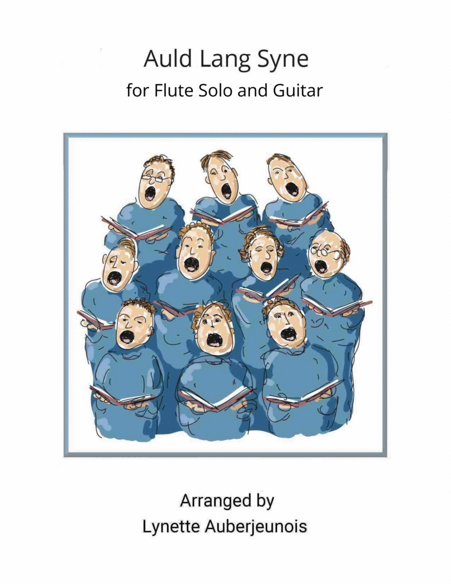 Auld Lang Syne - Flute Solo with Guitar Chords image number null