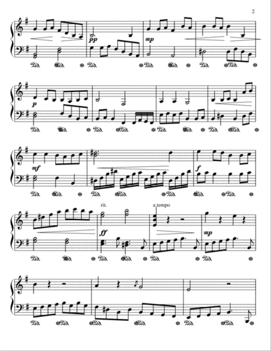 Anne's Ghost Anne's Ghost Piano Solo scores gallery preview page 2