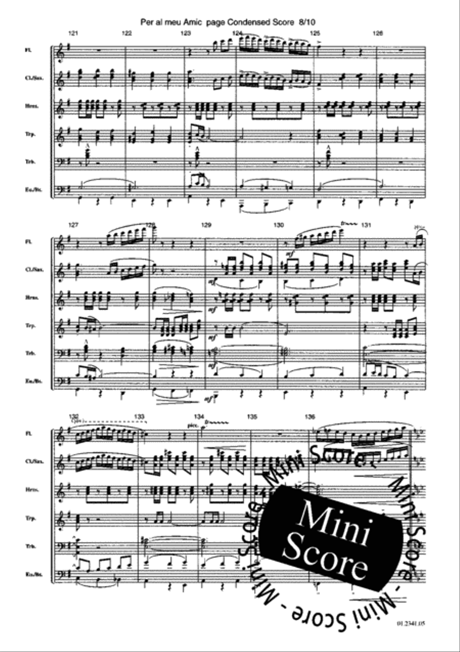 For My Friend Concert Band scores gallery preview page 32