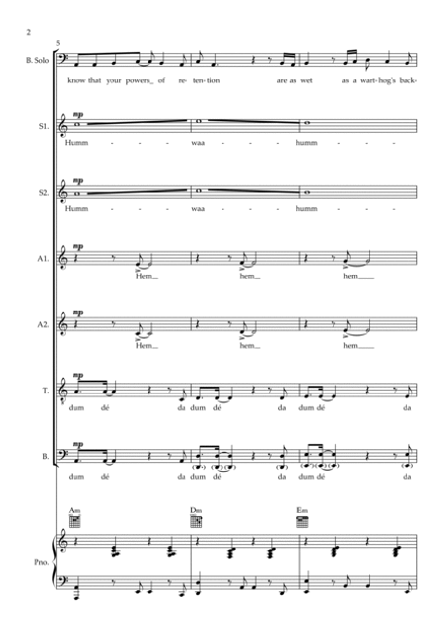 Be Prepared Be Prepared Choir scores gallery preview page 2