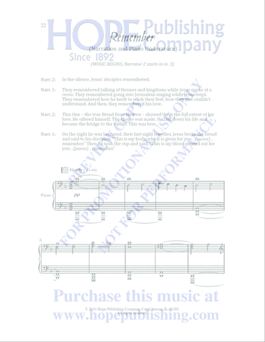 My Savior's Love My Savior's Love Listening CD scores gallery preview page 24