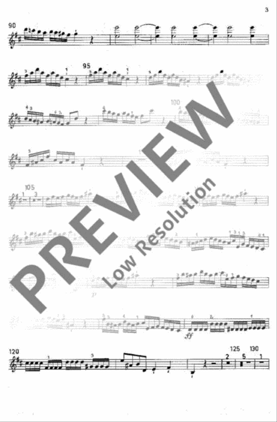 Symphony No. 1 Violin scores gallery preview page 4
