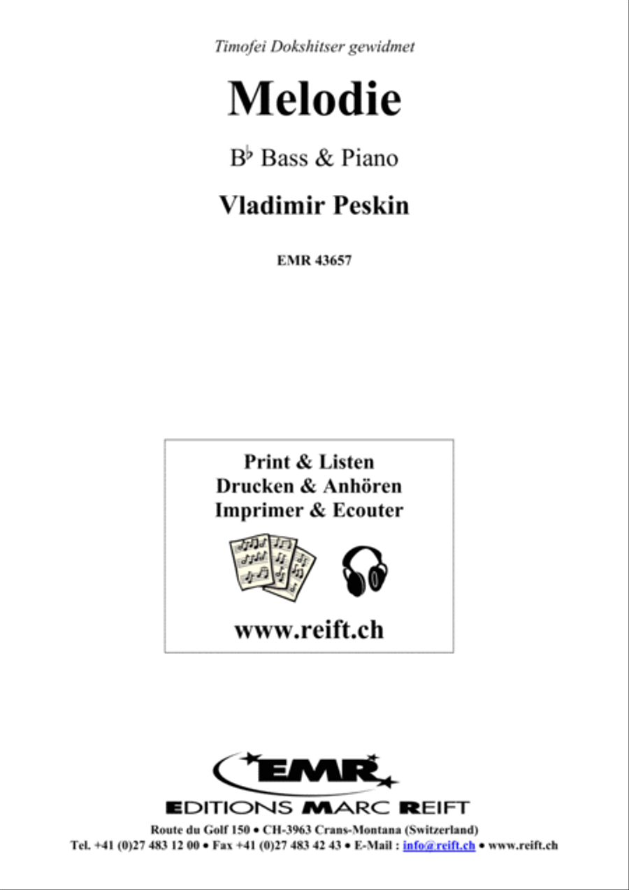 Melodie Voice Solo scores gallery preview page 2