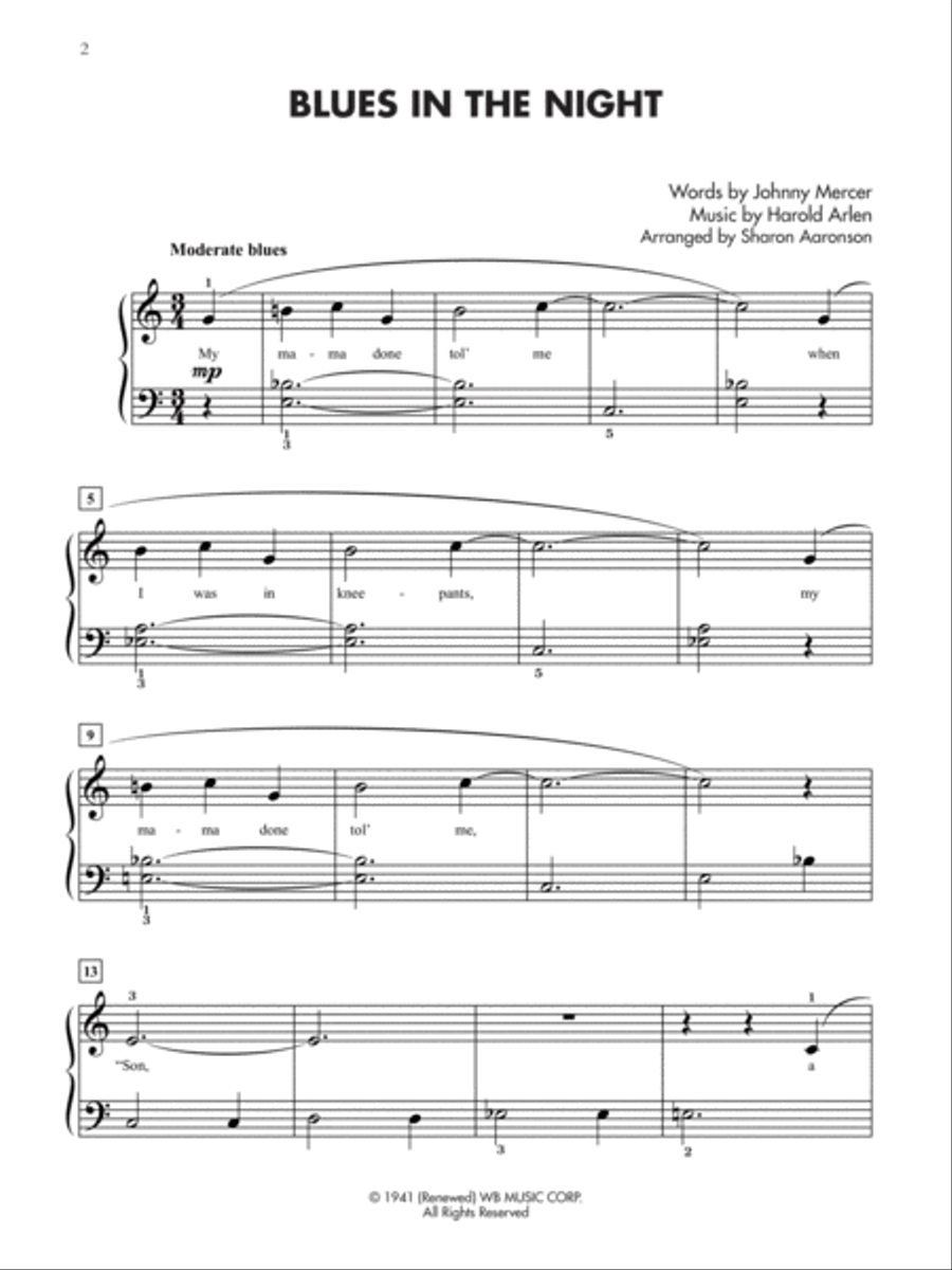 Jazz Standards for Students, Book 1