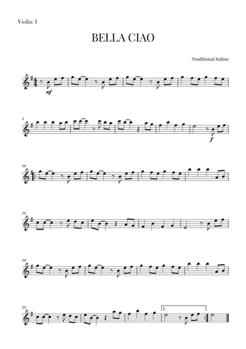 BELLA CIAO for Violin Quartet image number null
