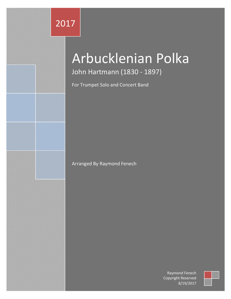 Arbucklenian Polka (For Solo Trumpet and Concert Band) Concert Band scores gallery preview page 1