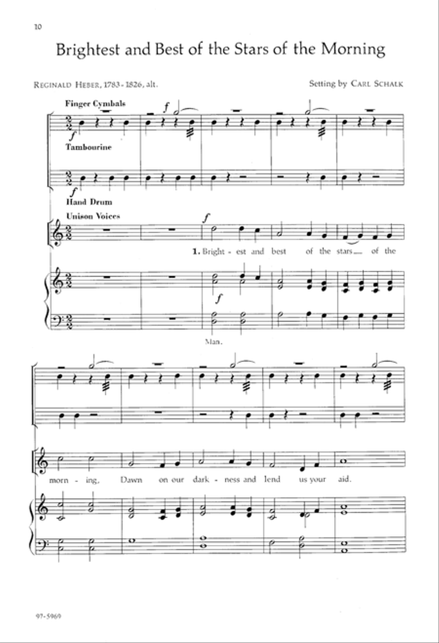 A Third Crown Choir Book 3-Part scores gallery preview page 5