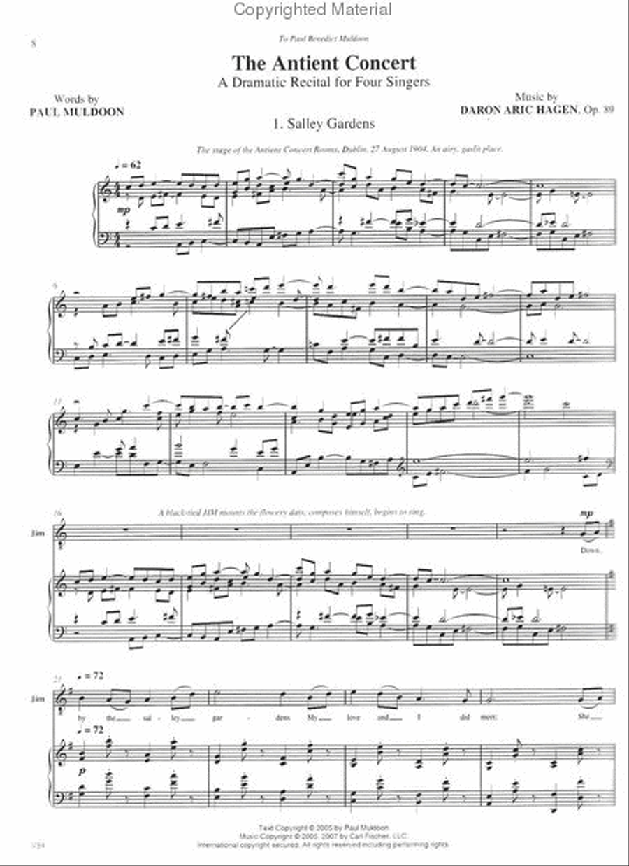 The Antient Concert The Antient Concert Tenor Voice scores gallery preview page 2