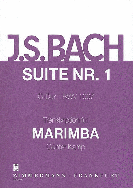 Suite I BWV 1007