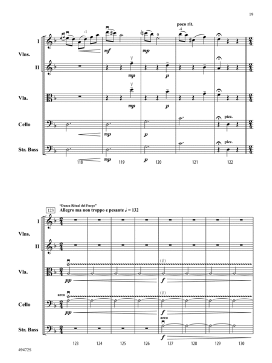 Fantasía Española String Orchestra scores gallery preview page 20