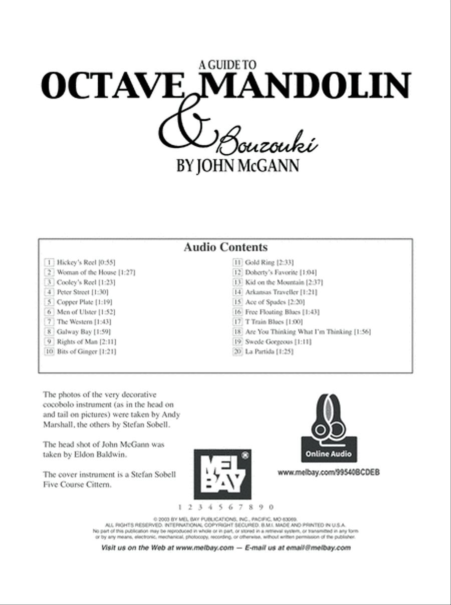 Guide to Octave Mandolin and Bouzouki Mandolin scores gallery preview page 7