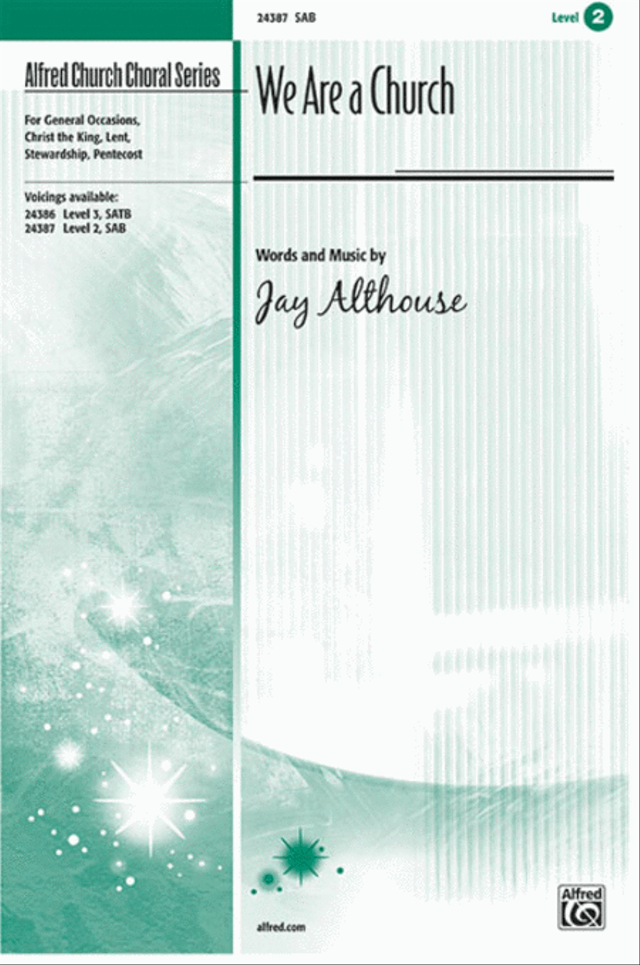 We Are a Church 3-Part scores gallery preview page 1